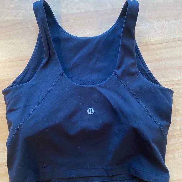 Lululemon Align High Neck Tank Black Size 6 - Picture 7 of 8